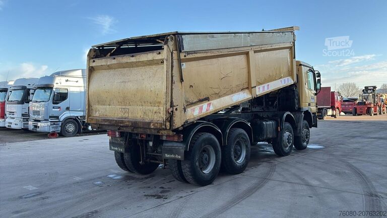 Ανατρεπόμενο φορτηγό Mercedes-Benz Actros 4141 (8X8 / BOITE MANUELLE / MANUAL GEAR...
