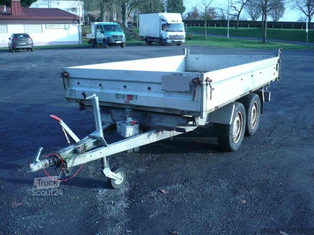 Üç yönlü damperli treyler Humbaur HTK/HNK