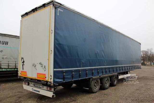Semi-reboque aberto com lona KRONE SD - Tautliner MEGA - LIFT - Nr.: 047