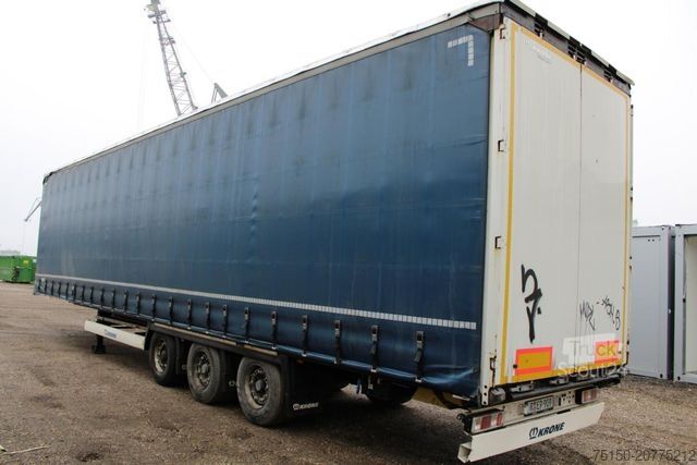 Semi-reboque aberto com lona KRONE SD - Tautliner MEGA - LIFT - Nr.: 047