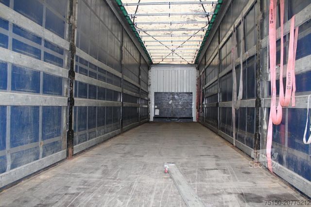 Semi-reboque aberto com lona KRONE SD - Tautliner MEGA - LIFT - Nr.: 047