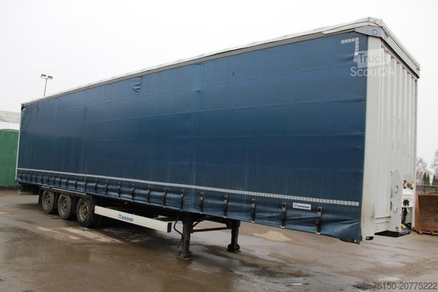 Semi-reboque aberto com lona KRONE SD - Tautliner MEGA - LIFT - Nr.: 051