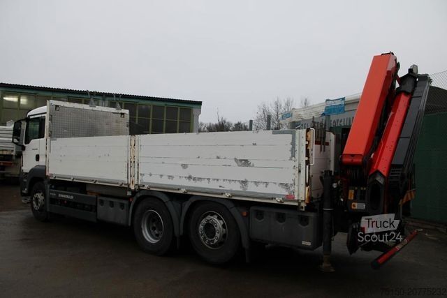 Gru montata su autocarro MAN 26.420 6x2 KRAN PALFINGER PK18502 FUNK Nr: 696