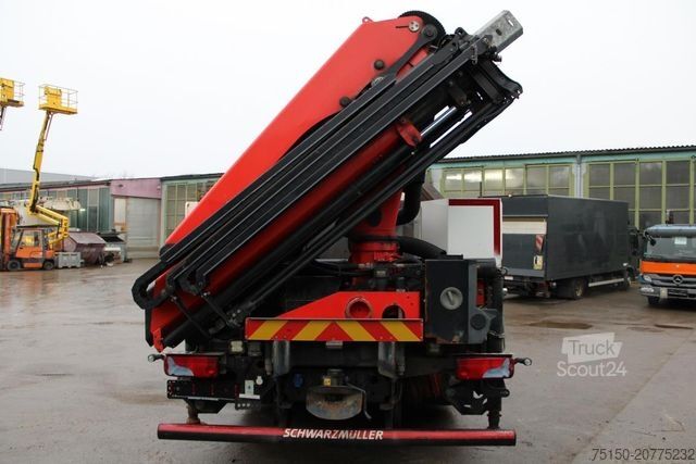 Gru montata su autocarro MAN 26.420 6x2 KRAN PALFINGER PK18502 FUNK Nr: 696