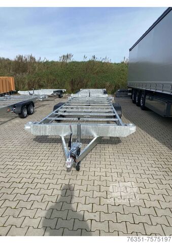 Bilvagn Other Pkw AnhĂ€nger mit Twist Lock Verriegelungen fĂŒr 20 ft. Container