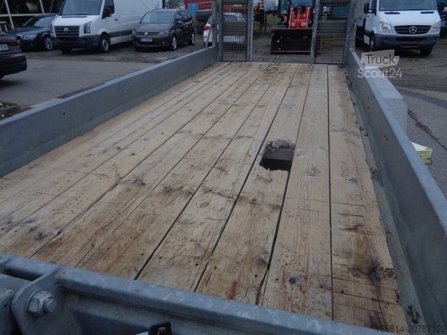 Rimorchio a pianale ribassato HUMBAUR HS 105020 BS Maschinentransporter 5 Meter