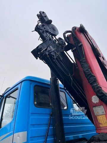 Camion basculante trilateral MERCEDES-BENZ 1824 AK 4x4 mit PK 13000 mit Seilwinde-223000km