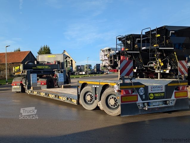 Semirimorchio ribassato FAYMONVILLE MAX 510, Pendelachsen, Voll-Ausstattung, MIETEN?