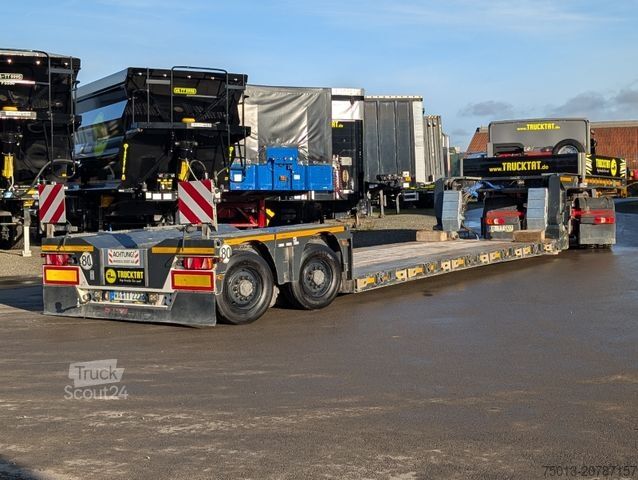 Semirimorchio ribassato FAYMONVILLE MAX 510, Pendelachsen, Voll-Ausstattung, MIETEN?