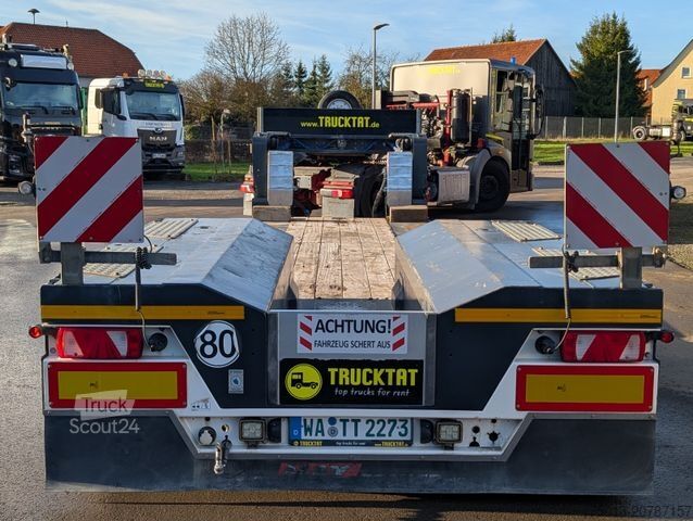 Semirimorchio ribassato FAYMONVILLE MAX 510, Pendelachsen, Voll-Ausstattung, MIETEN?