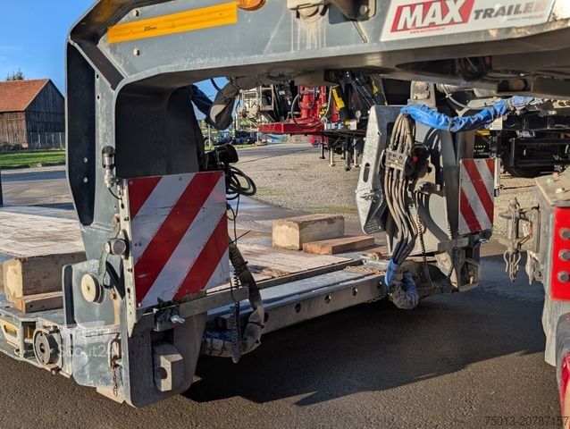 Semirimorchio ribassato FAYMONVILLE MAX 510, Pendelachsen, Voll-Ausstattung, MIETEN?