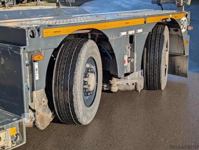 Semirimorchio ribassato FAYMONVILLE MAX 510, Pendelachsen, Voll-Ausstattung, MIETEN?