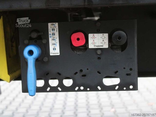 Odprta polprikolica s ponjavo KRONE SD, MULTILOCK