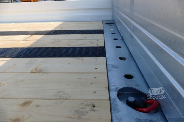 Remolque de plataforma baja MÜLLER-MITTELTAL 14,4 to. Tand.- Tiefl., breite Rampe, Gummi