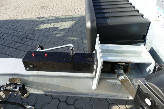 Remolque de plataforma baja MÜLLER-MITTELTAL 14,4 to. Tand.- Tiefl., breite Rampe, Gummi