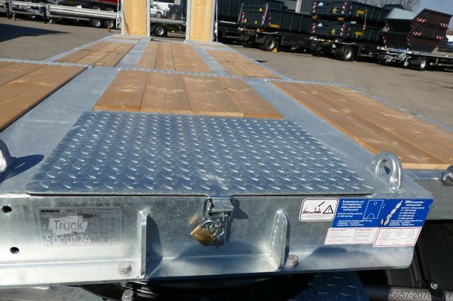 Tieflader Anhänger MÜLLER-MITTELTAL T3 Profi 30,0 Neu, Baggerstiel, Federrampe