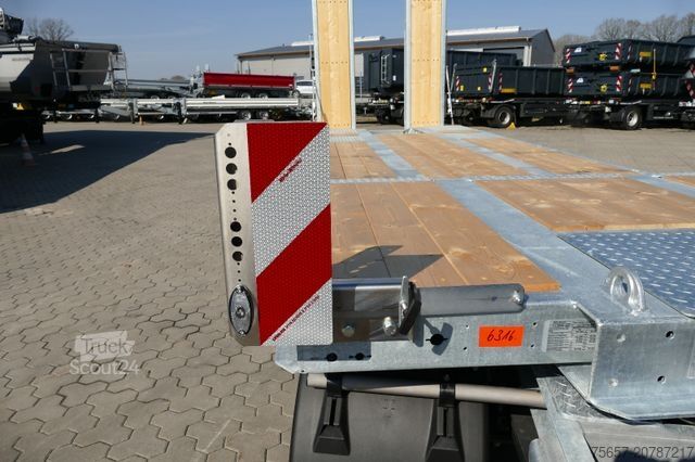 Tieflader Anhänger MÜLLER-MITTELTAL T3 Profi 30,0 Neu, Baggerstiel, Federrampe