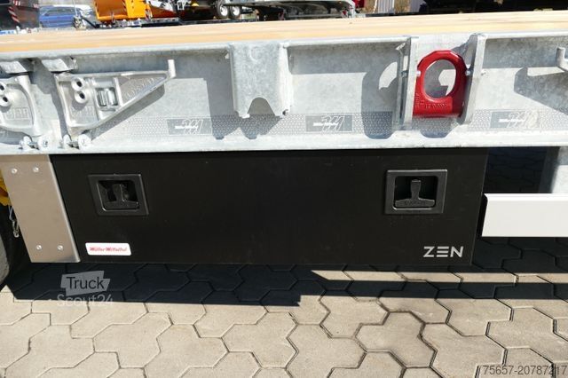 Tieflader Anhänger MÜLLER-MITTELTAL T3 Profi 30,0 Neu, Baggerstiel, Federrampe