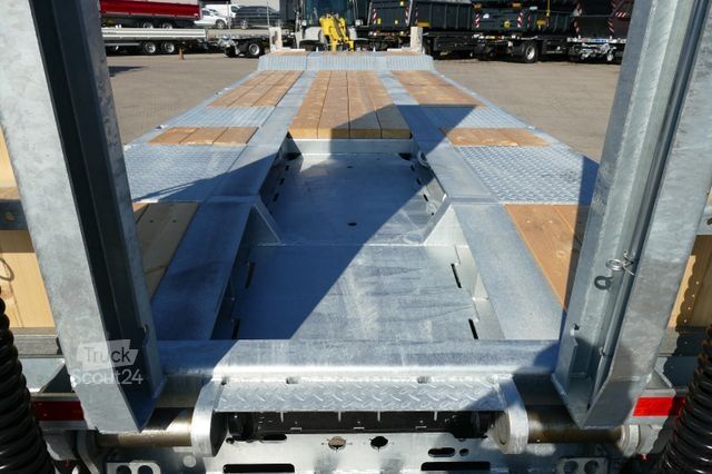 Tieflader Anhänger MÜLLER-MITTELTAL T3 Profi 30,0 Neu, Baggerstiel, Federrampe