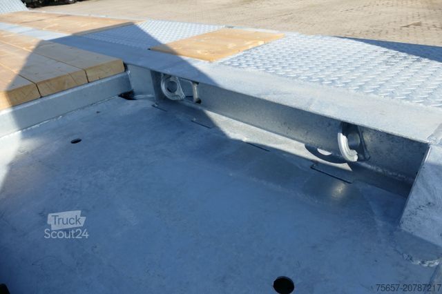 Tieflader Anhänger MÜLLER-MITTELTAL T3 Profi 30,0 Neu, Baggerstiel, Federrampe