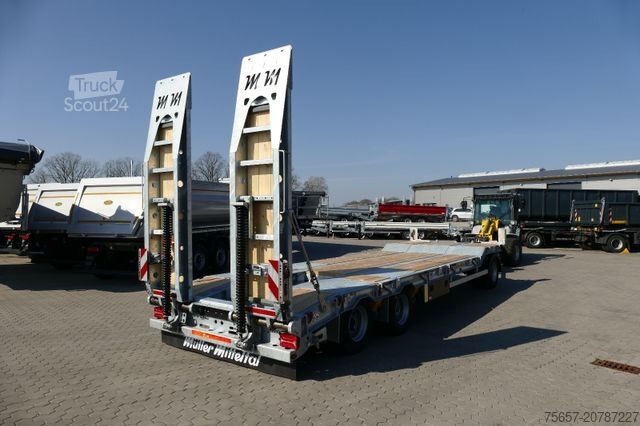 Arbeitsbühne Anhänger MÜLLER-MITTELTAL T3 Profi 30,0 Neu, Baggerstiel, Federrampe