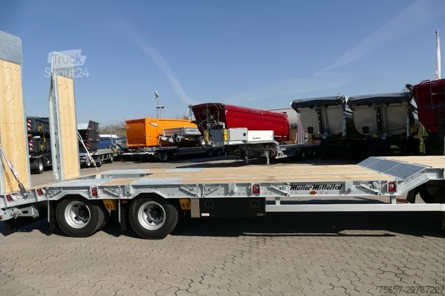 Arbeitsbühne Anhänger MÜLLER-MITTELTAL T3 Profi 30,0 Neu, Baggerstiel, Federrampe