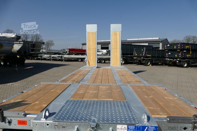 Arbeitsbühne Anhänger MÜLLER-MITTELTAL T3 Profi 30,0 Neu, Baggerstiel, Federrampe