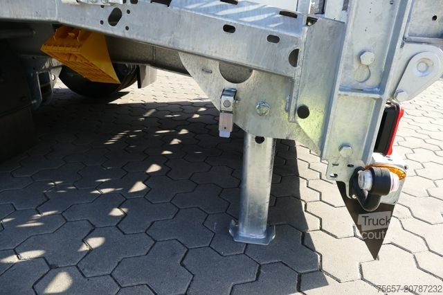 Remolque de plataforma baja MÜLLER-MITTELTAL 14,4 to. Tand.- Tiefl., breite Rampe, Gummi