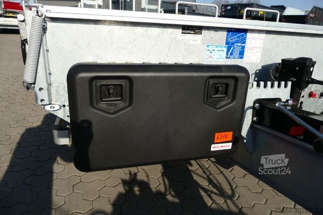 Remolque de plataforma baja MÜLLER-MITTELTAL 14,4 to. Tand.- Tiefl., breite Rampe, Gummi