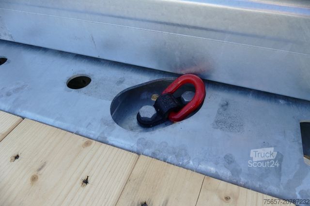 Remolque de plataforma baja MÜLLER-MITTELTAL 14,4 to. Tand.- Tiefl., breite Rampe, Gummi