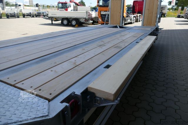 Remolque de plataforma baja MÜLLER-MITTELTAL T3 Profi 30,0 Neu, Baggerstiel, voll hydr. Rampe