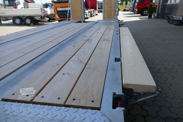 Remolque de plataforma baja MÜLLER-MITTELTAL T3 Profi 30,0 Neu, Baggerstiel, voll hydr. Rampe