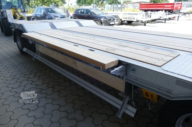 Remolque de plataforma baja MÜLLER-MITTELTAL T3 Profi 30,0 Neu, Baggerstiel, voll hydr. Rampe