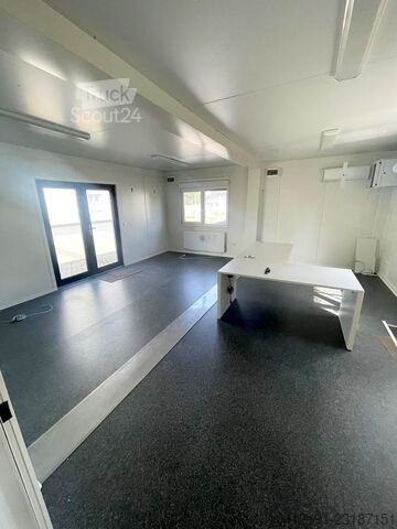 Instalación de contenedores compuesta por 8 contenedores de oficina, 144 m², de dos pisos  