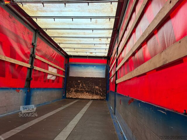 Priekaba Kögel Wechselbrücke EN 74 9 Stck. identisch vorhanden Edscha Verdeck | 7,45 m lang