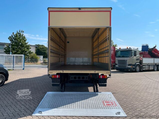 Furgon cu prelată laterală MAN TGL 7.180 BL Pritsche/ LBW/ AC/ Schiebegardine