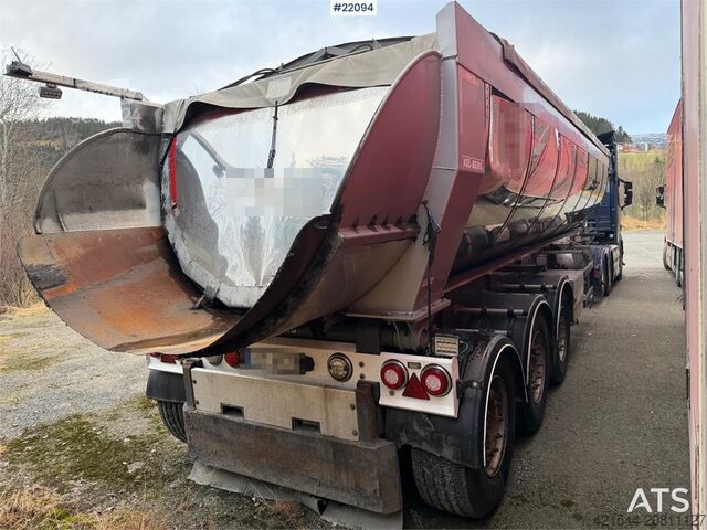 Kel-Berg 3-osna asfaltna polpriklopnik Kel-Berg 3 akslet Asfaltsemi