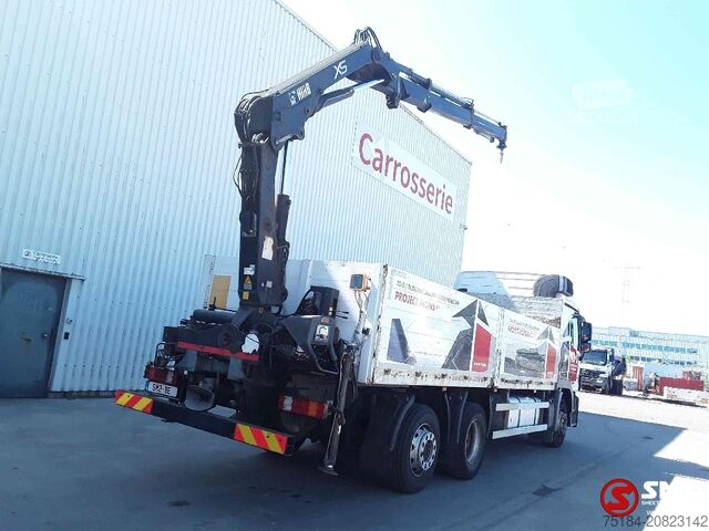Zona de carga descubierta Mercedes Actros 2636 Hiab 123 B 2+remote
