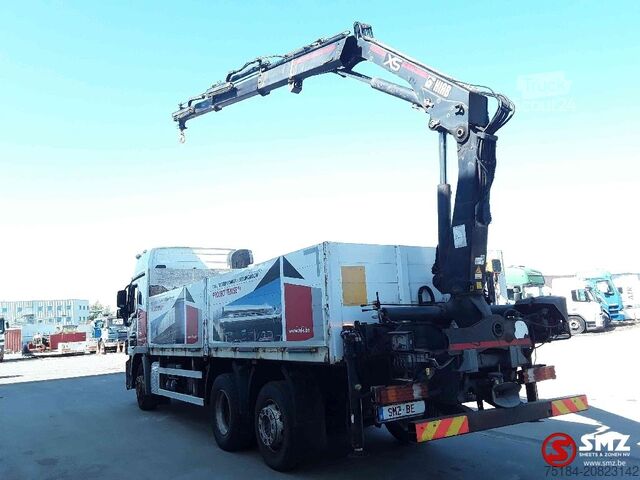 Zona de carga descubierta Mercedes Actros 2636 Hiab 123 B 2+remote