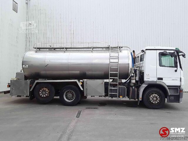 Tanker Mercedes Actros 2544 inox tank - 15.000 liter - retarder