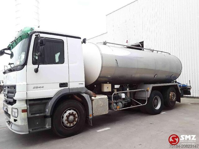 Tanker Mercedes Actros 2544 inox tank - 15.000 liter - retarder