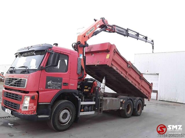 قلابة مع رافعة Volvo FM 9 340 Palfinger Pk17000-4