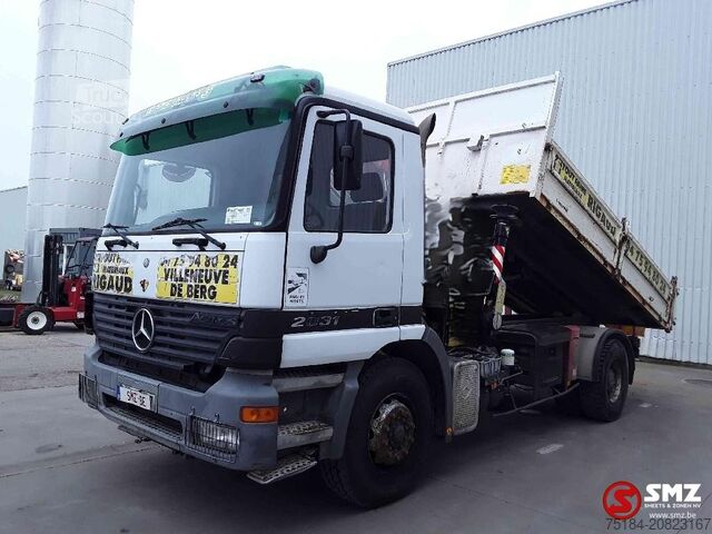 Savivartis Mercedes Actros 2031 lames