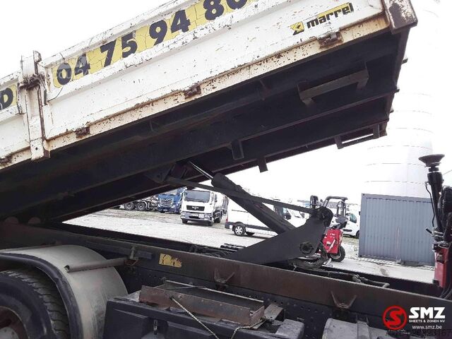 Camião basculante com grua Mercedes Actros 2031 fassi F135 Ac 2023!