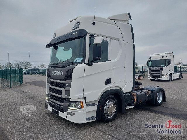 Volumen SZM Scania R 450 A4x2EB verstellbare Sattelplatte TOP!!!