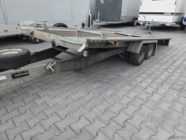 Biltransporttrailer Pongratz LAT 400 kippbar transporter gebraucht