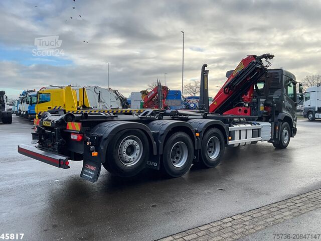 Crane truck Volvo FMX 460 8x4 Palfinger 19 Tonmeter laadkraan Jus...