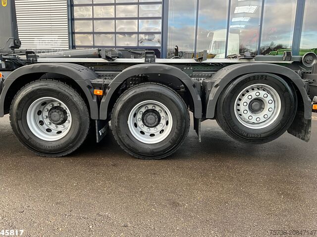 Crane truck Volvo FMX 460 8x4 Palfinger 19 Tonmeter laadkraan Jus...