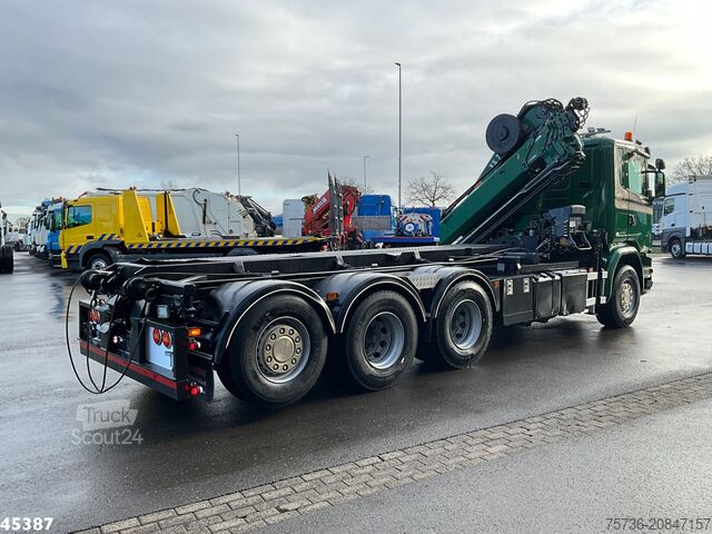 Kabelsysteem Scania G 490 8x4 Euro 6 Hiab 24 Tonmeter laadkraan