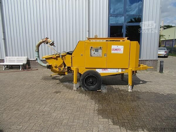 Bomba de hormigón Putzmeister BSA 1005 DC concrete pump Concerete pump PUTZME